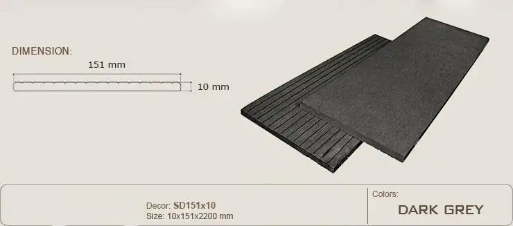 Sàn gỗ nhựa ngoài trời NTR03