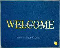 Thảm nhựa chùi chân welcome