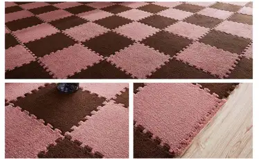 Những mẫu thảm nỉ ghép miếng cao cấp hiện nay