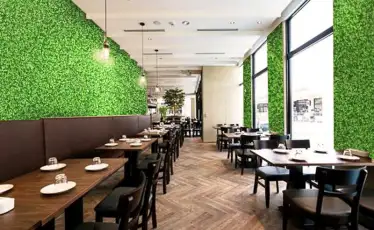 Mẫu thảm lót sàn đẹp dành cho quán café, quán ăn hiện đại