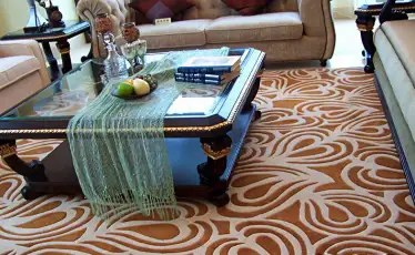 Thảm trải sàn bằng len sang trọng, ấm cúng