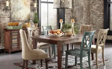 Thảm phòng ăn thêm ấm áp